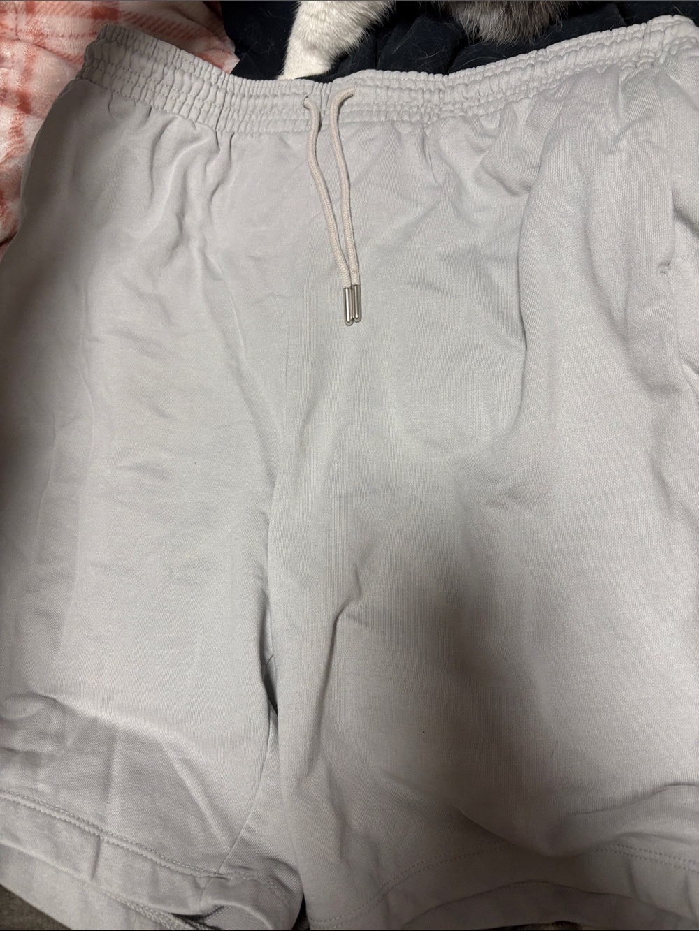 H&M Light Gray Men's Drawstring Shorts